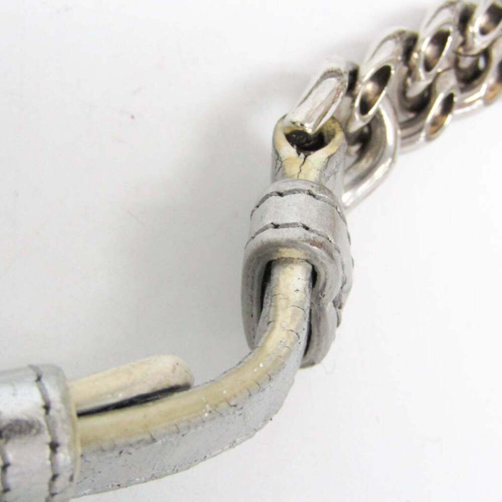 CHRISTIAN DIOR Silver Leather Shoulder Bag - Picture 13 of 16